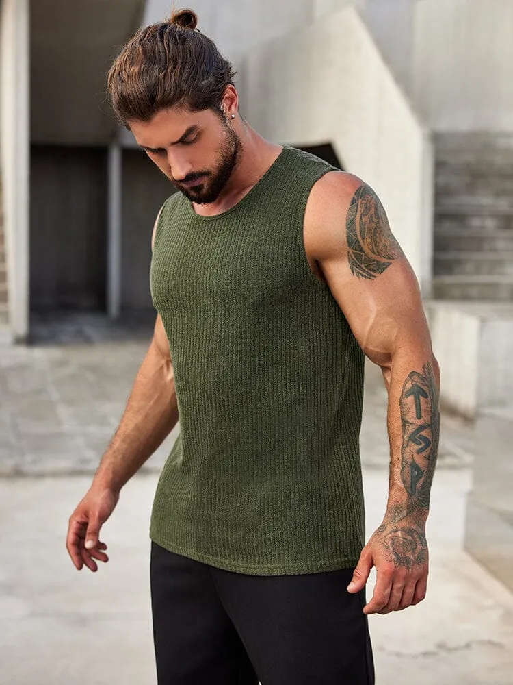 2 Pack Ribbed Knit Tank Tops (US Only)