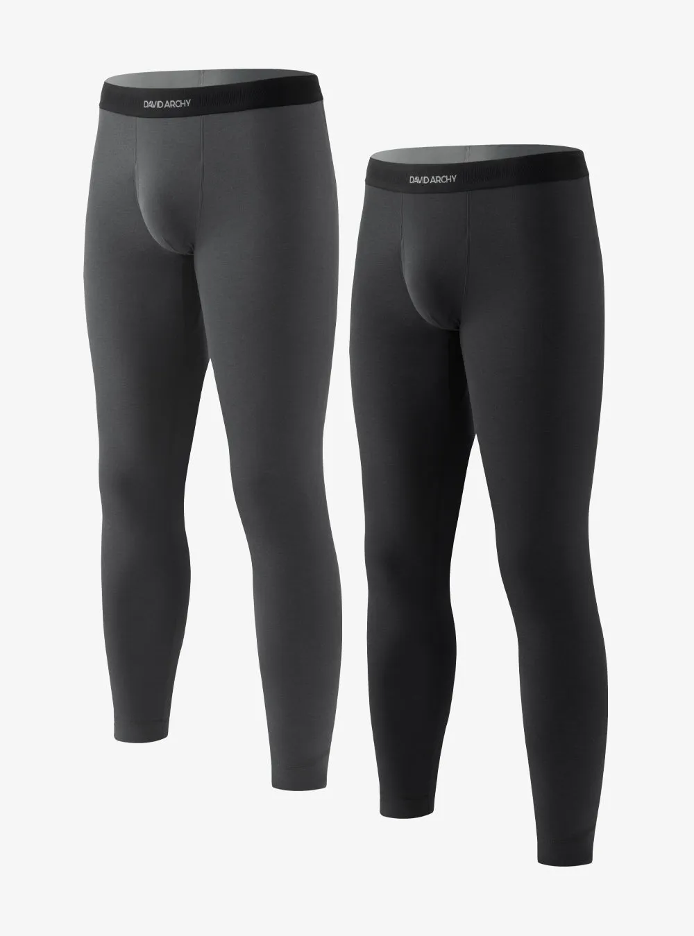 2 Packs Lightweight Thermal Long Johns