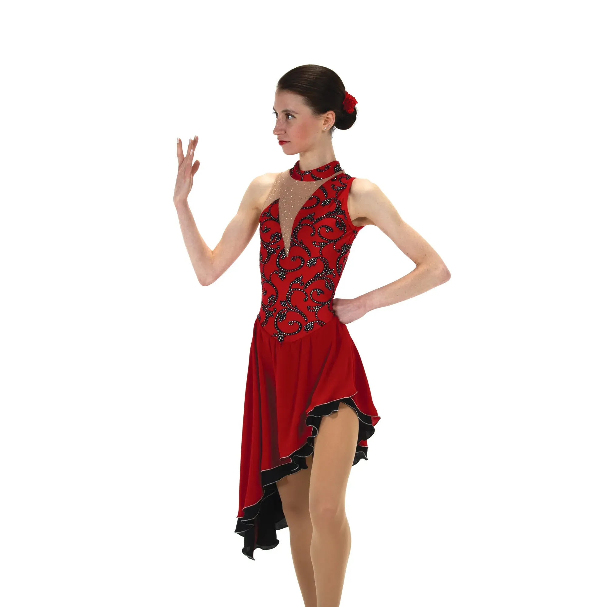 207 Figure Skating Tango on Fire Dress