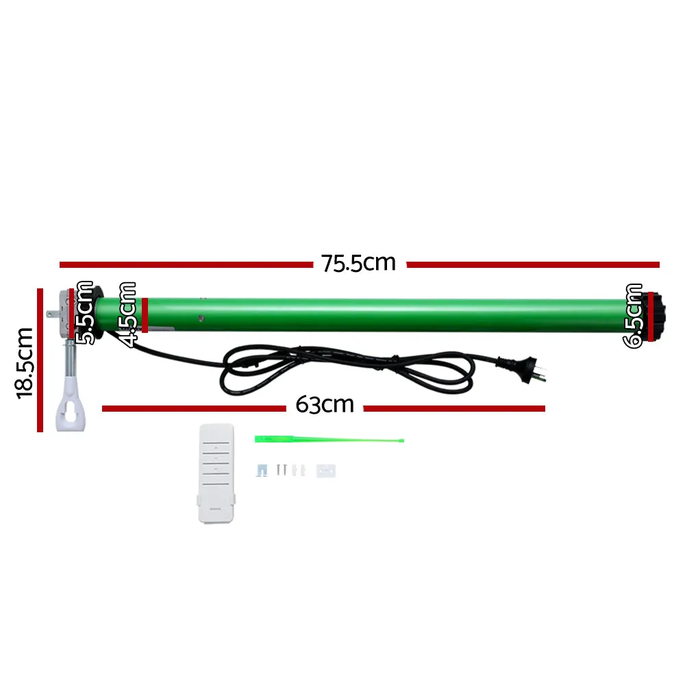 230V Replacement Motor w/ remote 40NM Folding Arm Awning Outdoor Blind