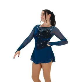 562 Figure Skating Tealiquette Dress