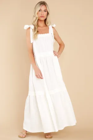 Abigail Ivory Ankle Dress