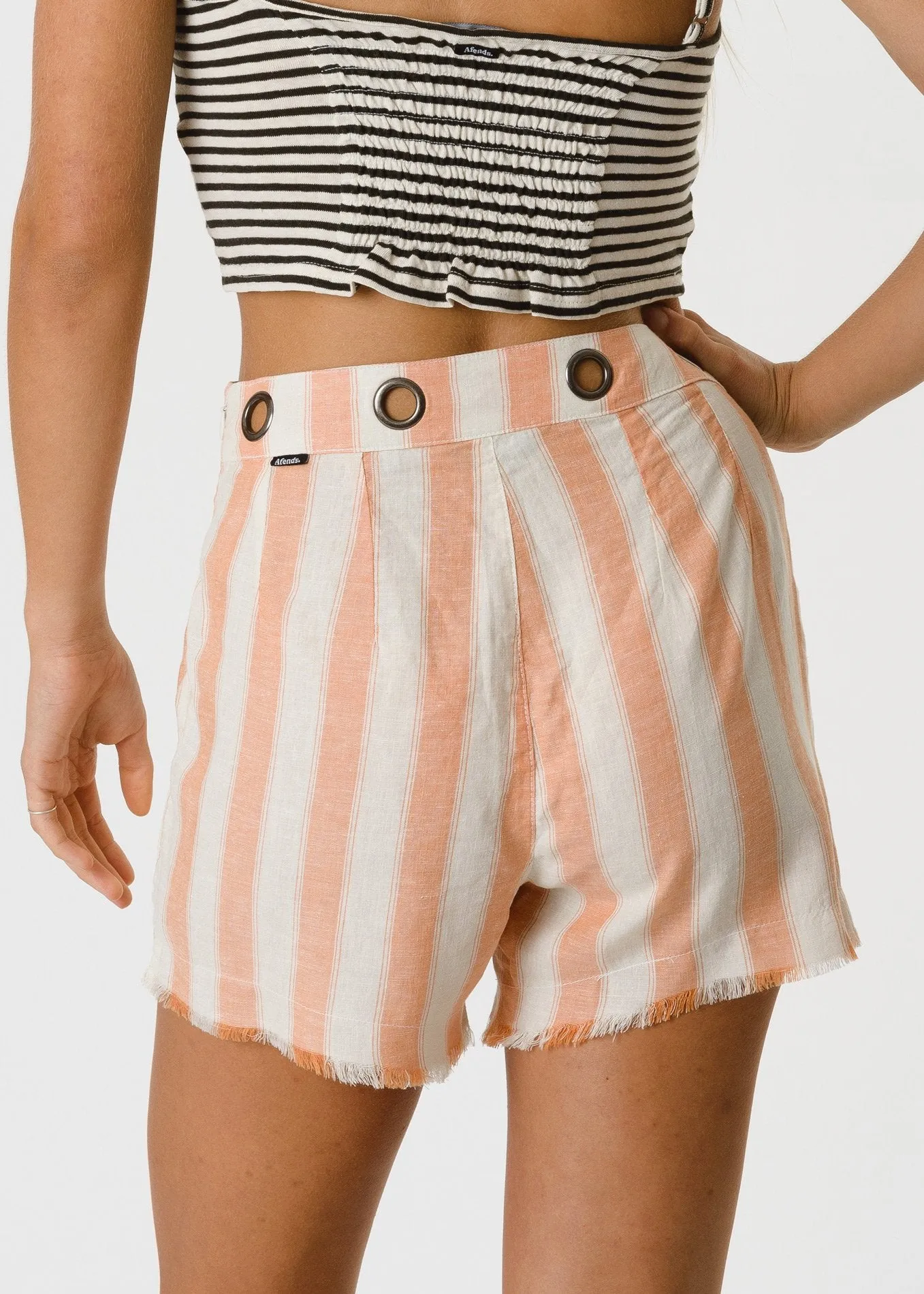 Afends Womens Nancy - Hemp Short