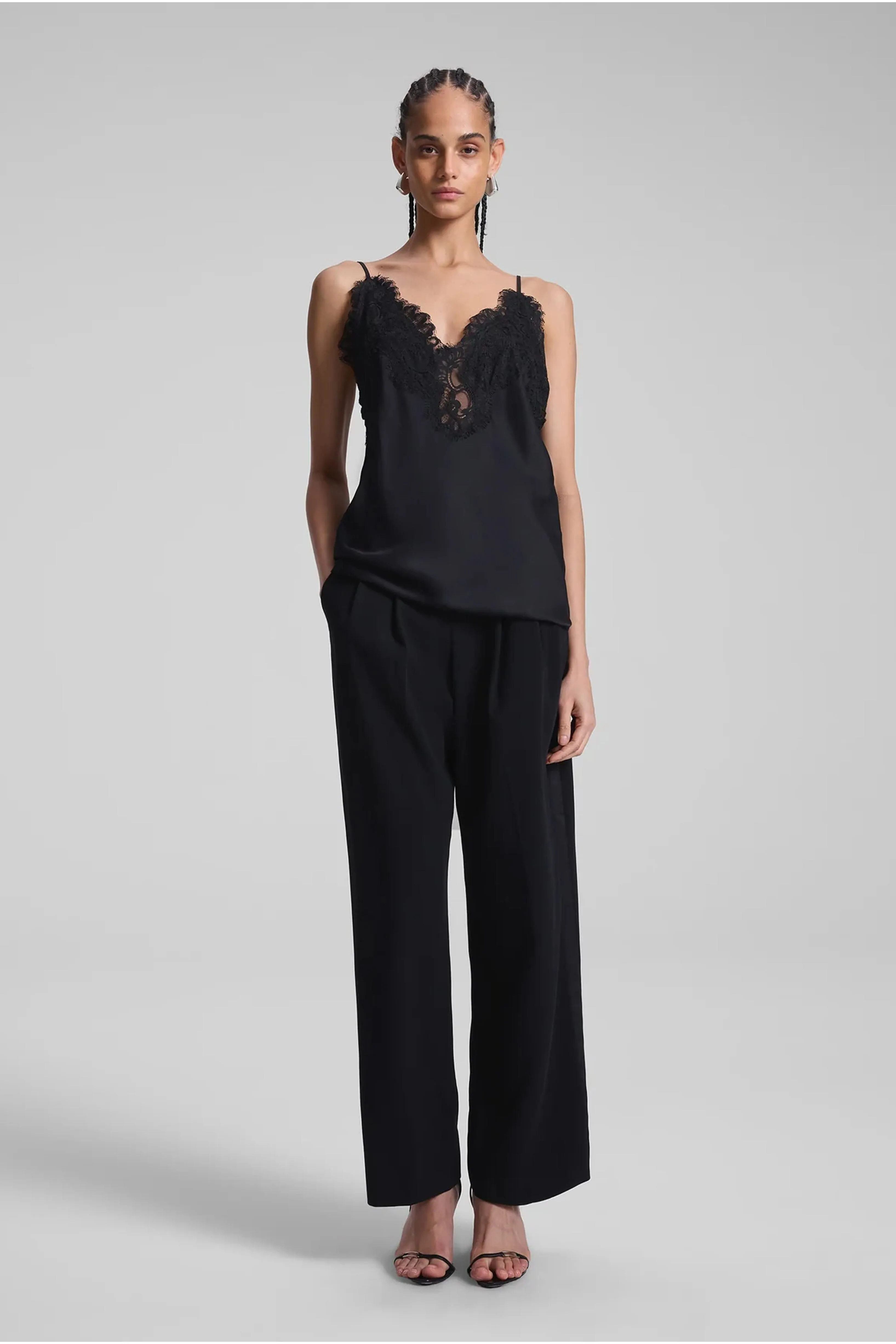 A.L.C. | Chase Tux Pant - Black