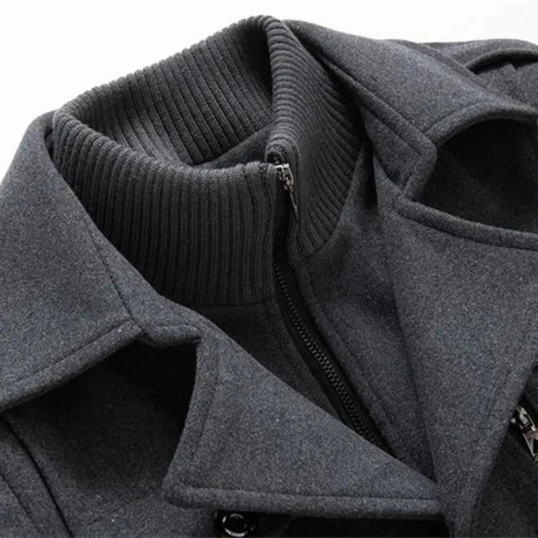 AlpineEdge Woolen Overcoat