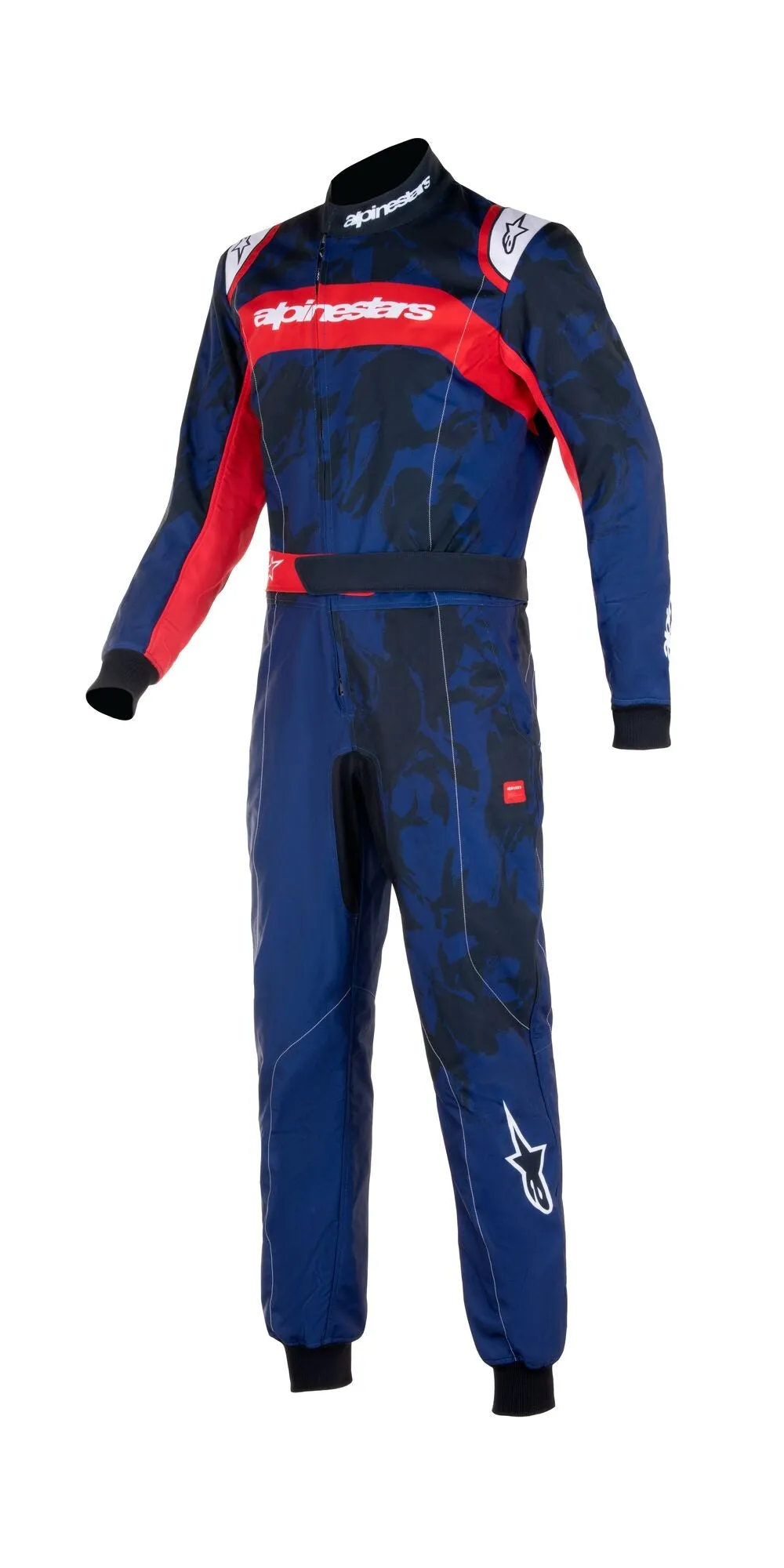 ALPINESTARS 3356623_7138_120 KMX-9 V2 S GRAPHIC 5 Karting suit, CIK, youth, navy/red, Size 120