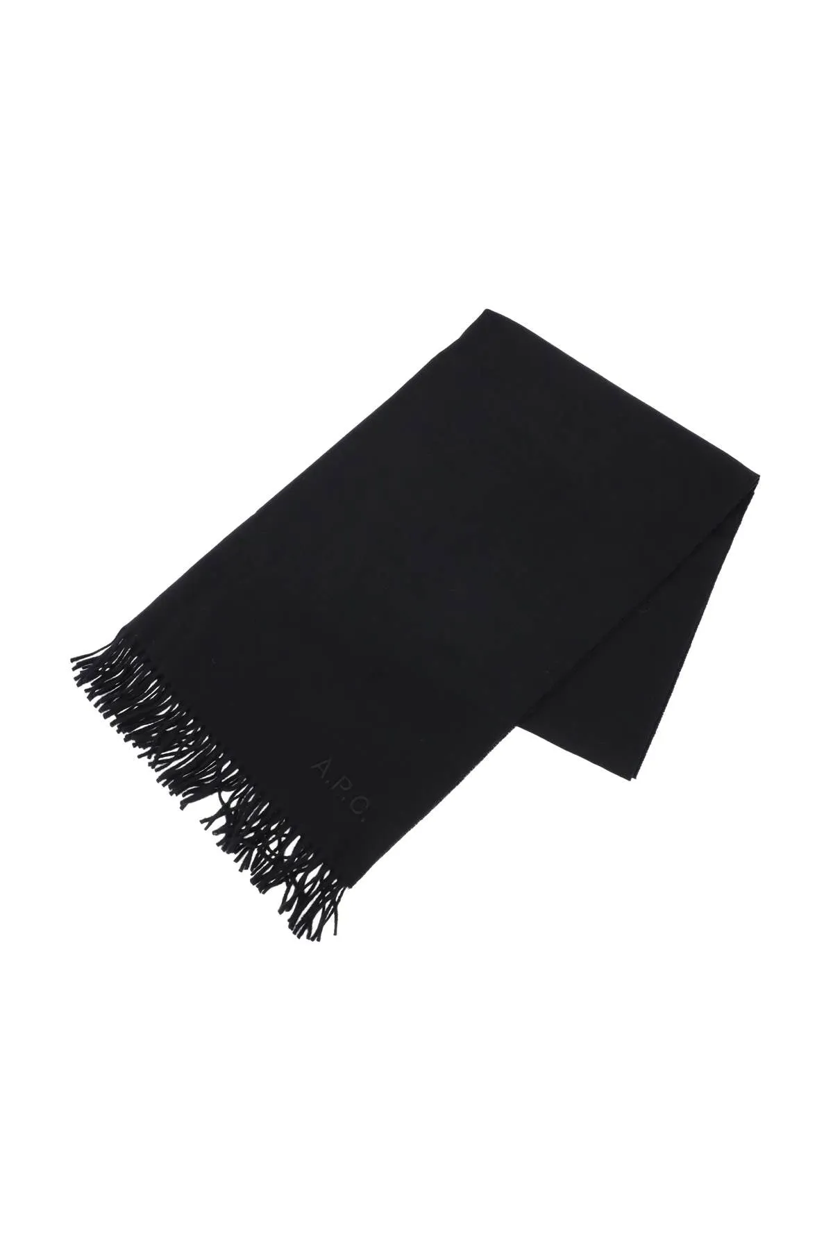 A.p.c. alix brodée wool scarf