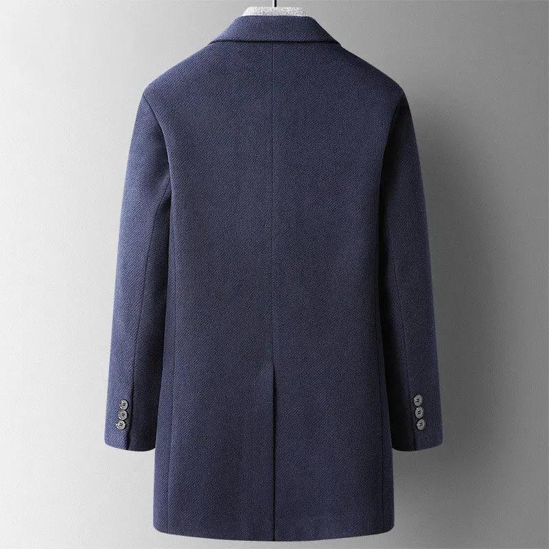 Autumn business overcoat