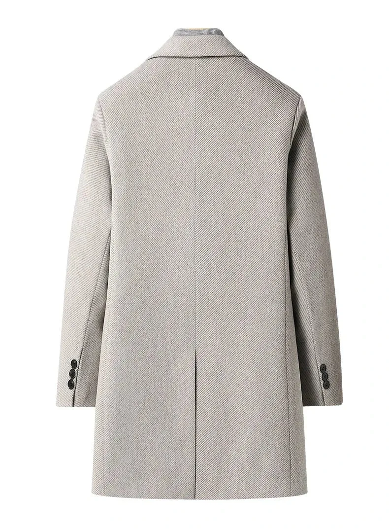 Autumn business overcoat