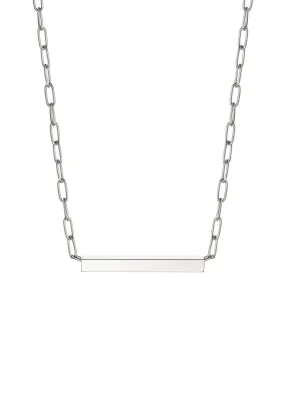 Bar Choker Silver