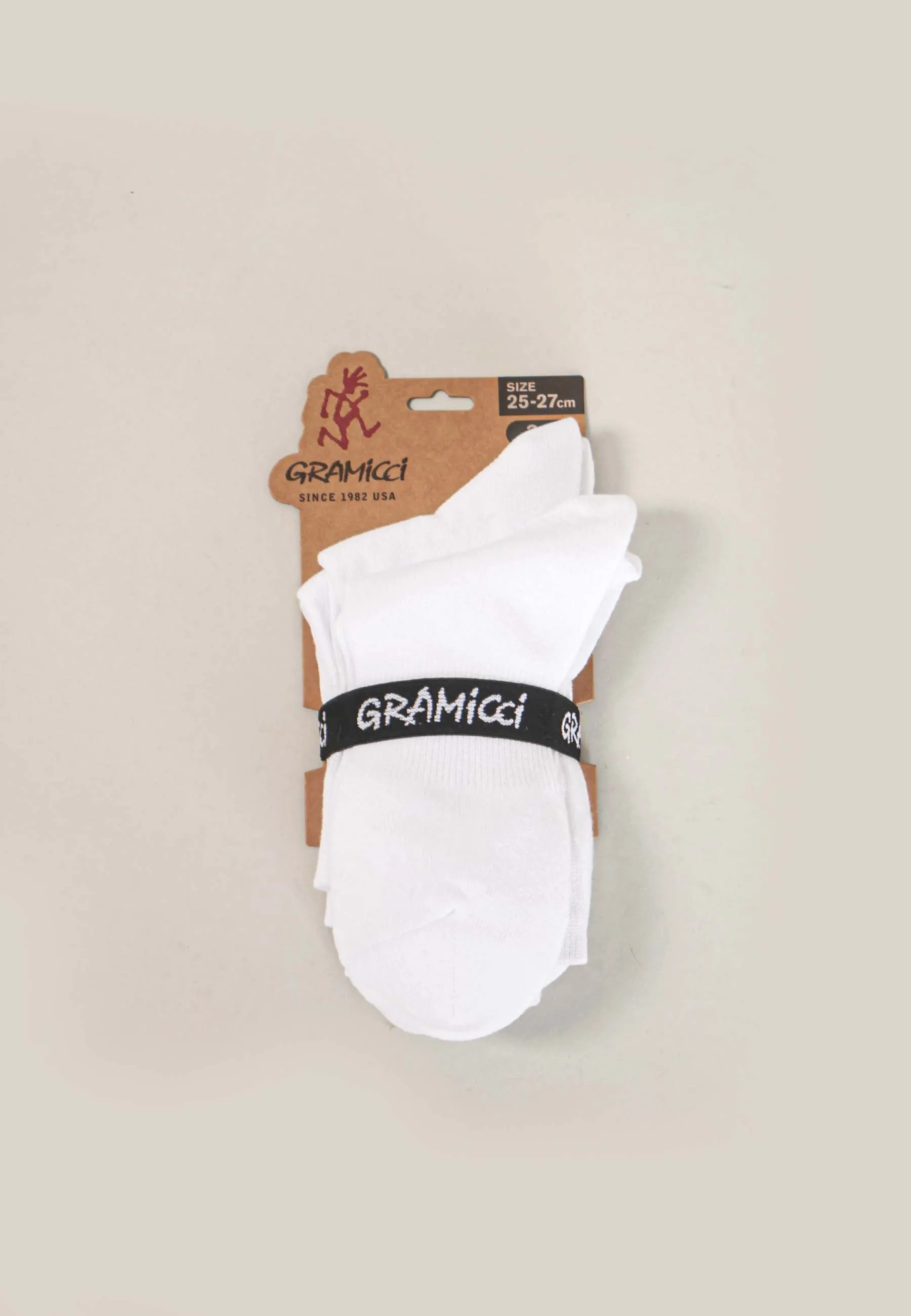 Basic Crew Socks A 3 pack - White