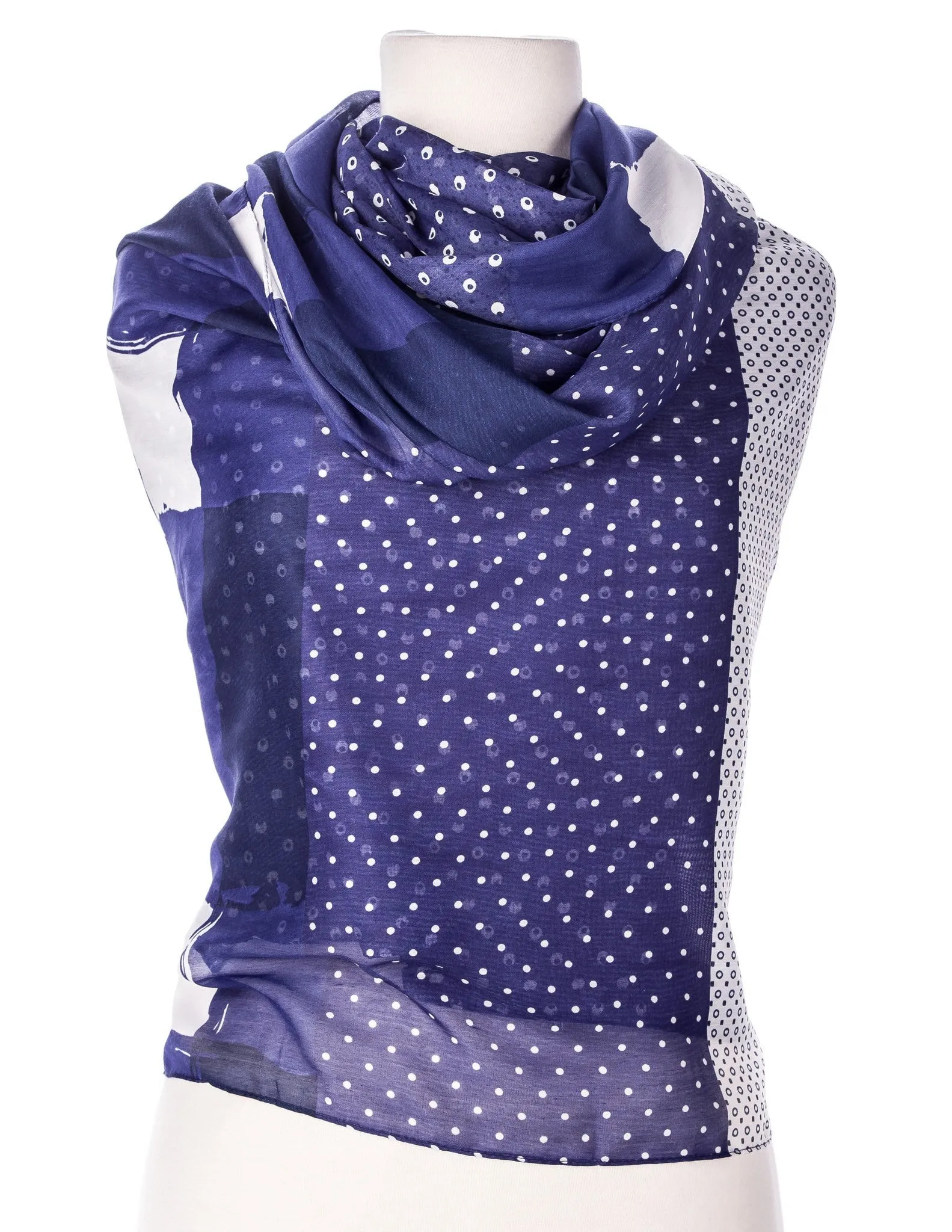 Benson Spring Scarf with Tassles