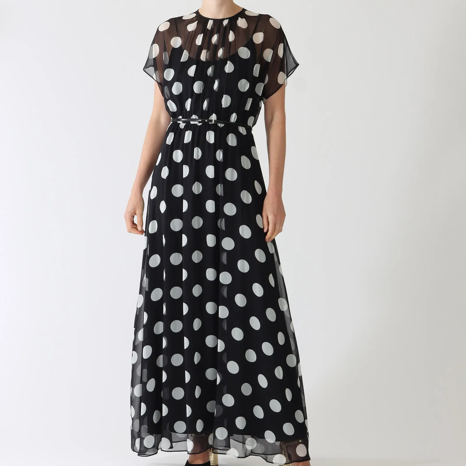 Black & White Novak Maxi Dress