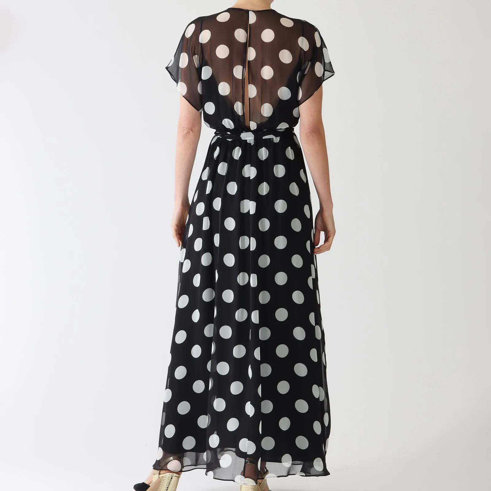 Black & White Novak Maxi Dress