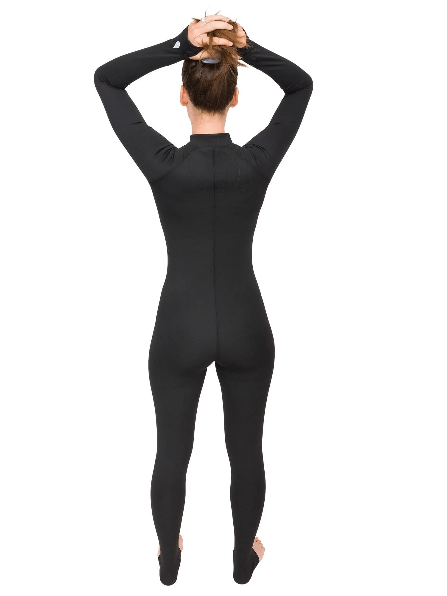 Black Circularity FULL-BODY Sun Suit