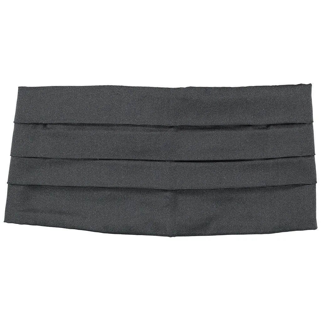 Black Grosgrain Cummerbund