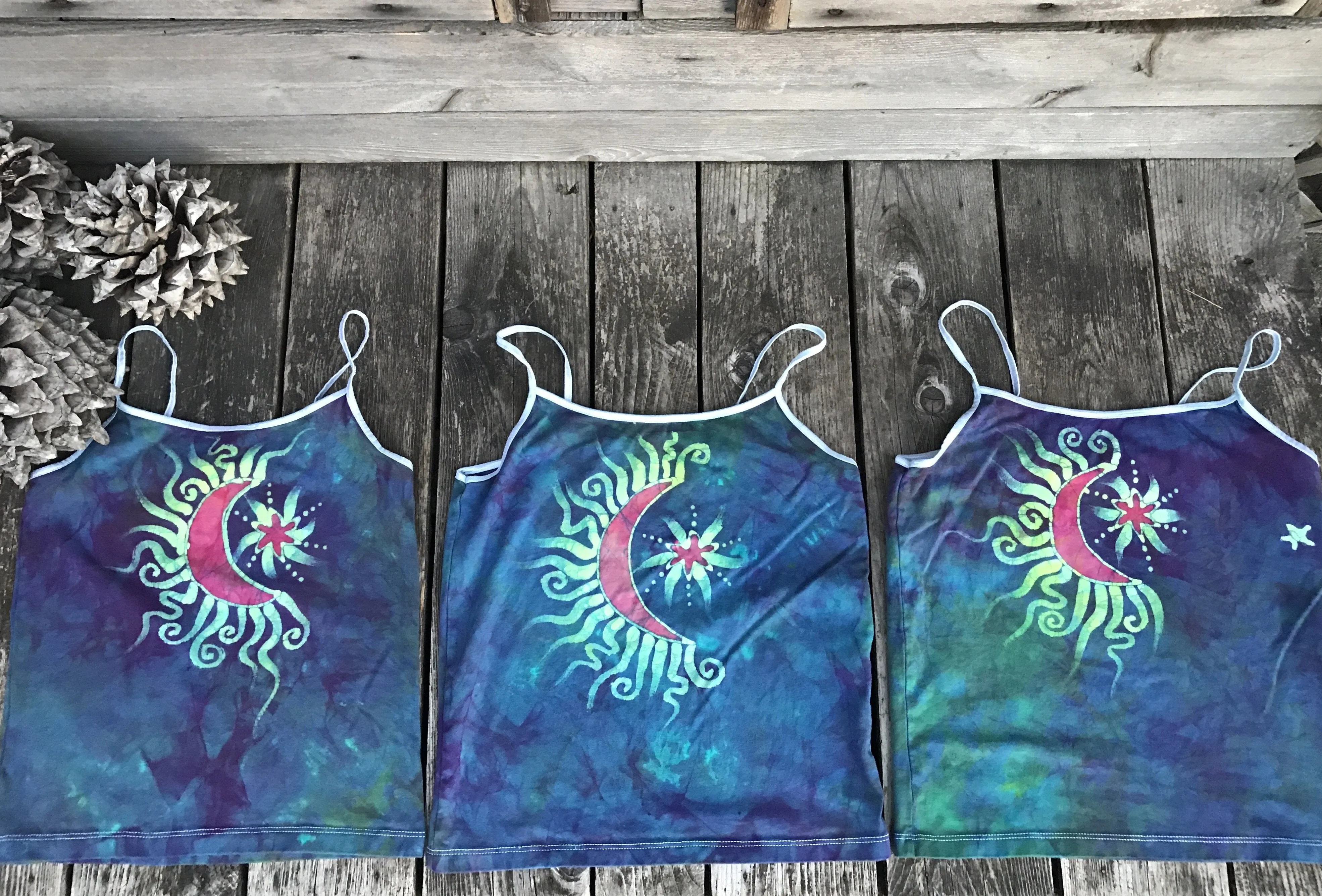 Blue Moon Sunrise Stretchy Camisole - Size Medium