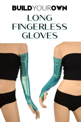 Build Your Own Long Fingerless Glove Arm Warmers