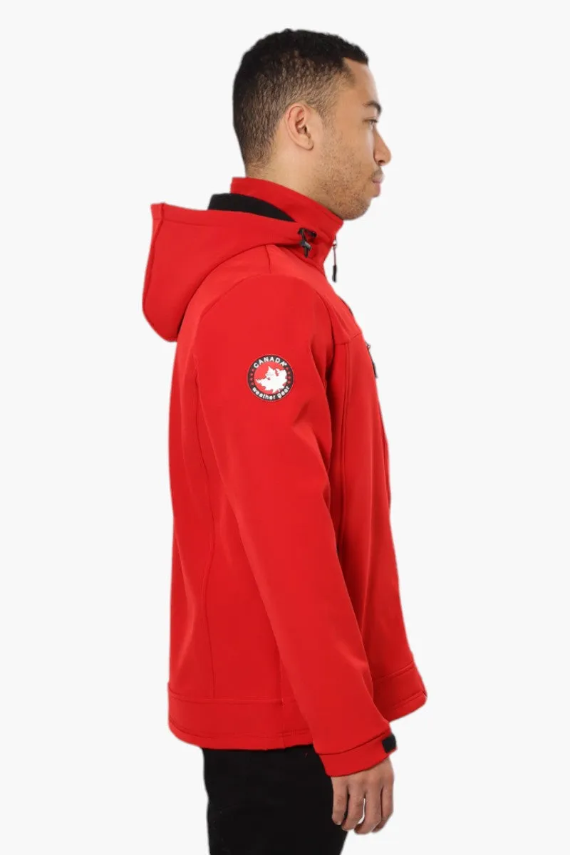 Canada Weather Gear Fleece Lined Lightweight Jacket - Red