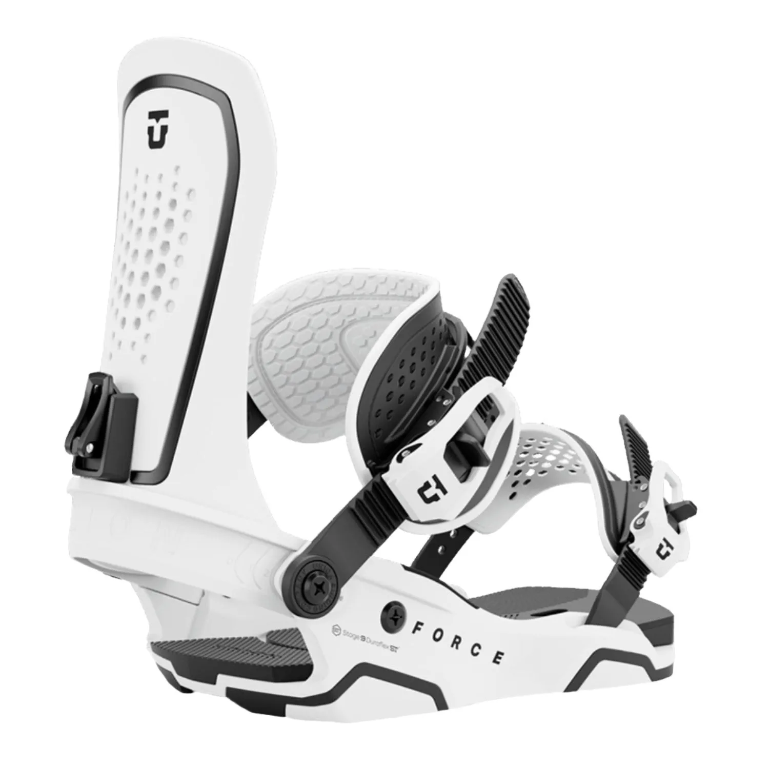 Capita Men's Defenders Of Awesome Snowboard 2025   Union Men's Force Snowboard Bindings (White) Package