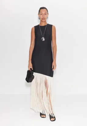 Casablanca Fringe Dress