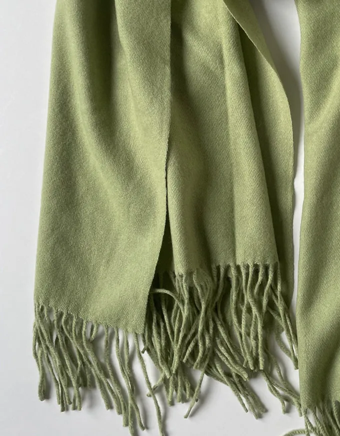 Cashmere Scarf Pistachio