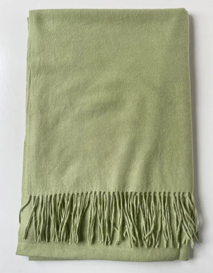 Cashmere Scarf Pistachio