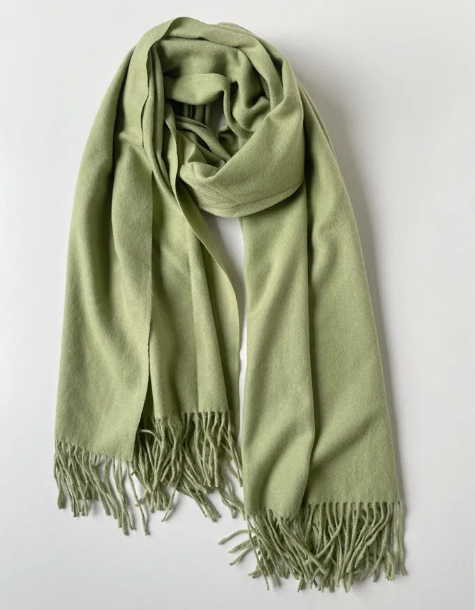 Cashmere Scarf Pistachio