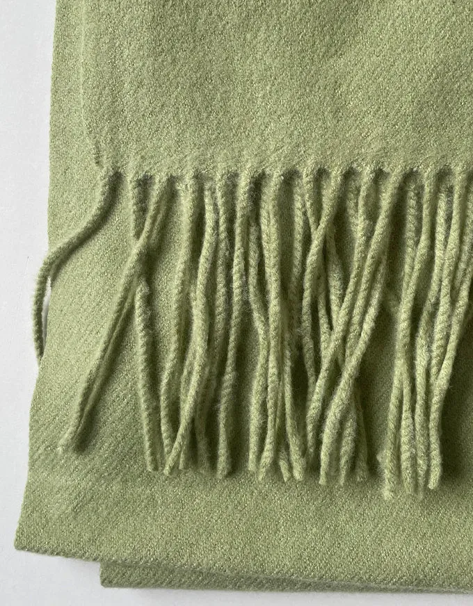 Cashmere Scarf Pistachio