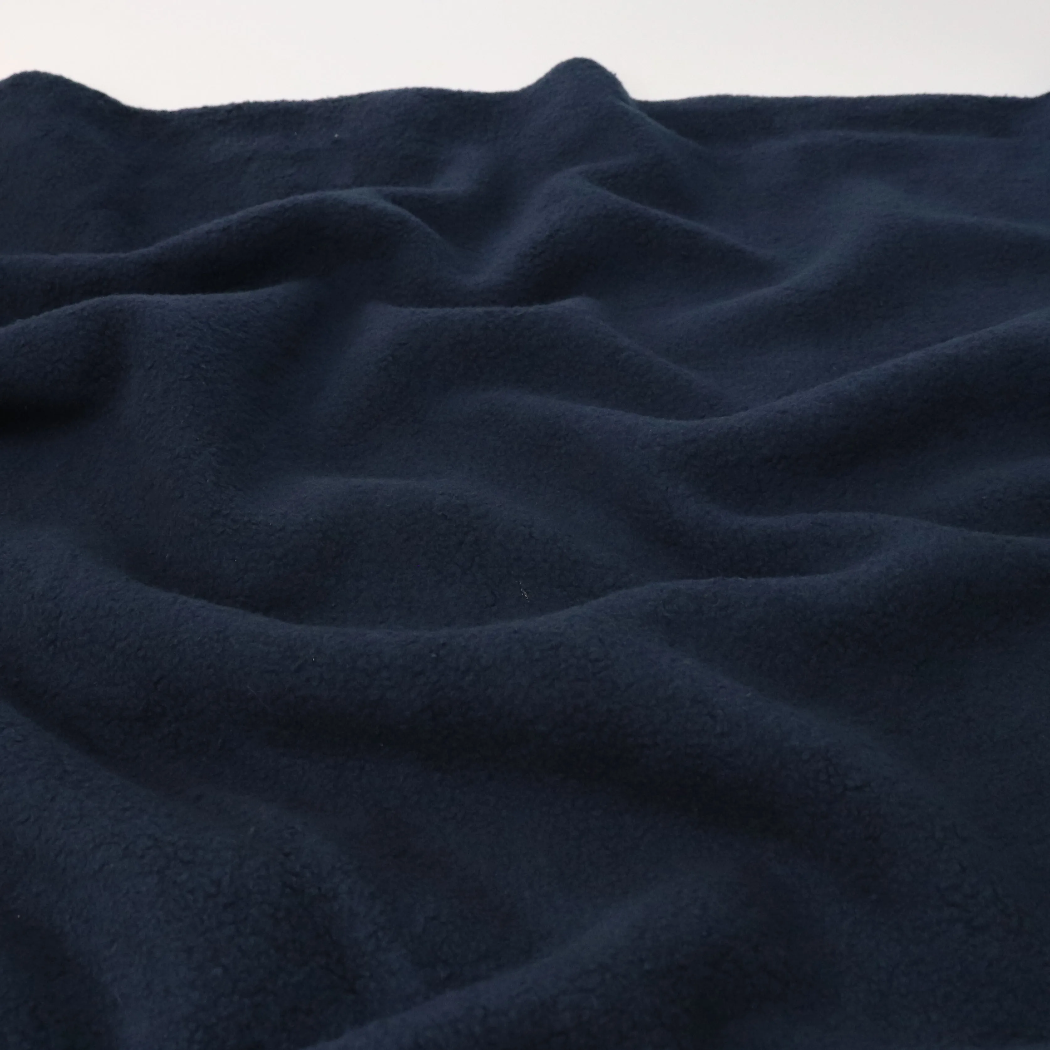 Cotton Teddy Fleece - Navy