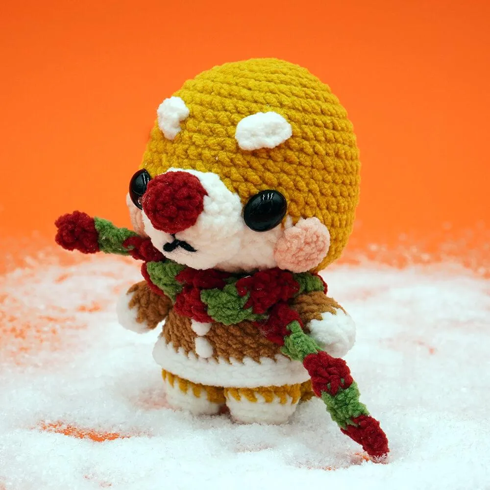 Crochet Christmas Shiba, Santa, Snowman, Tree and Hat Amigurumi Christmas Animals Gift