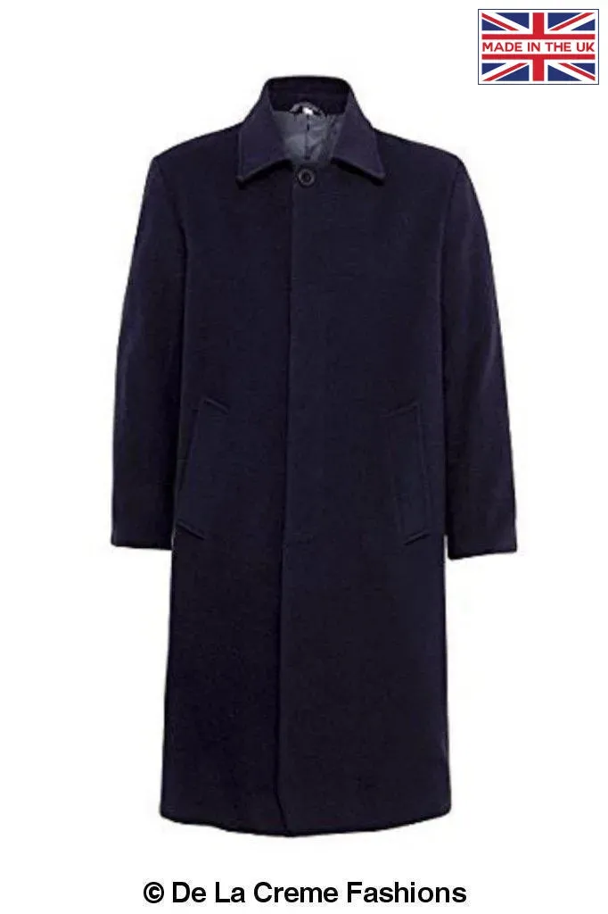 De La Creme MAN - Wool & Cashmere Long Formal Overcoat