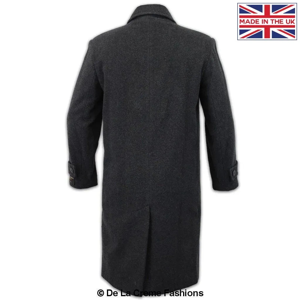 De La Creme MAN - Wool & Cashmere Long Formal Overcoat