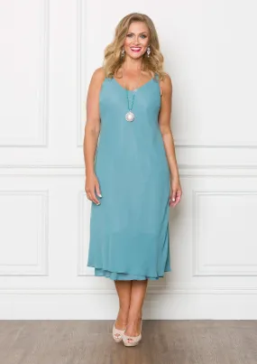 Double Layered Georgette Dress