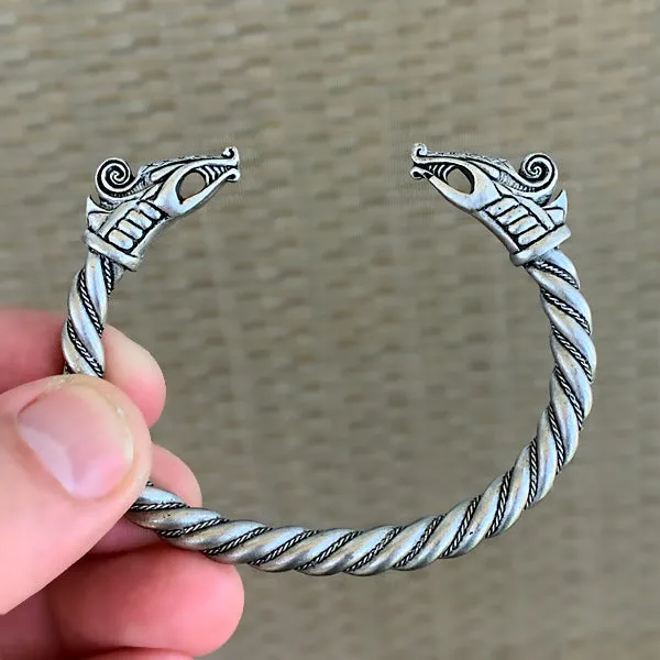 Dreki Arm Ring - Pewter