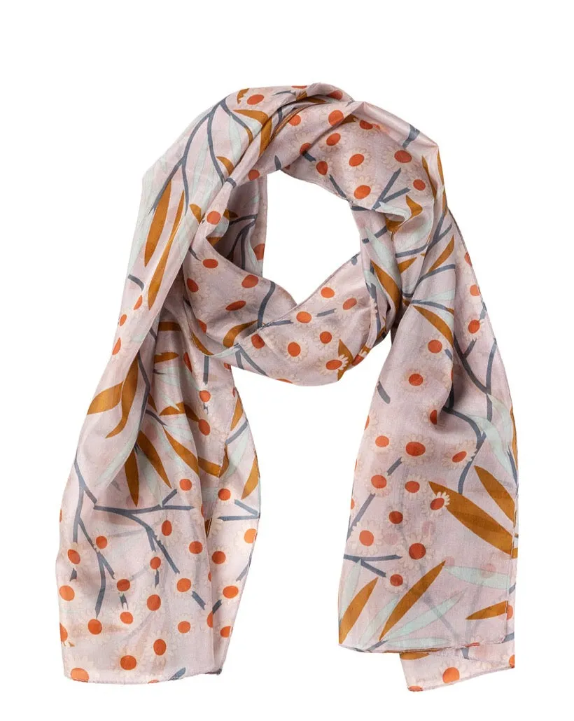 Everlasting Daisy Silk Scarf