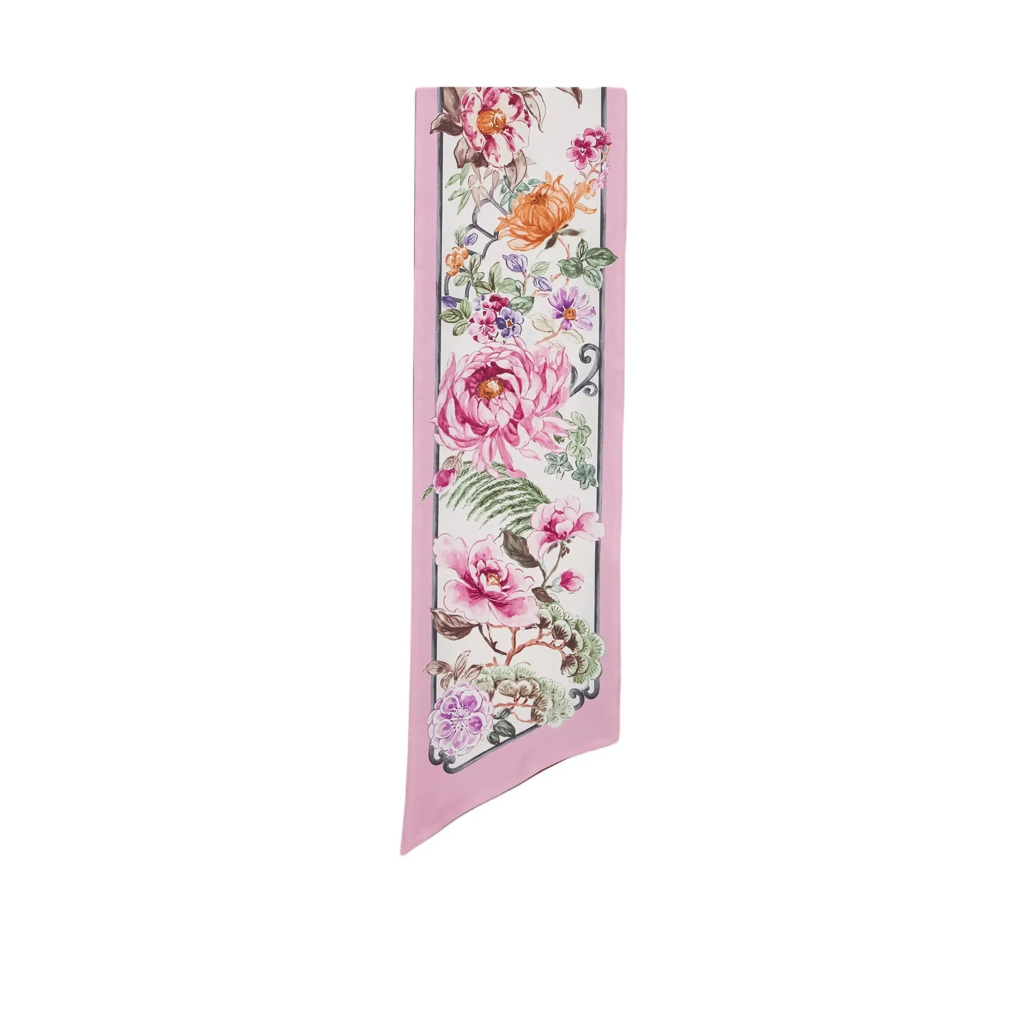 Ferragamo Ba Ceramica Scarf Pink