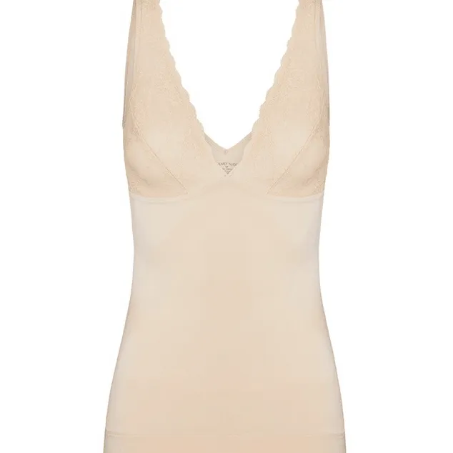 Firming Microfiber Camisole with Lace