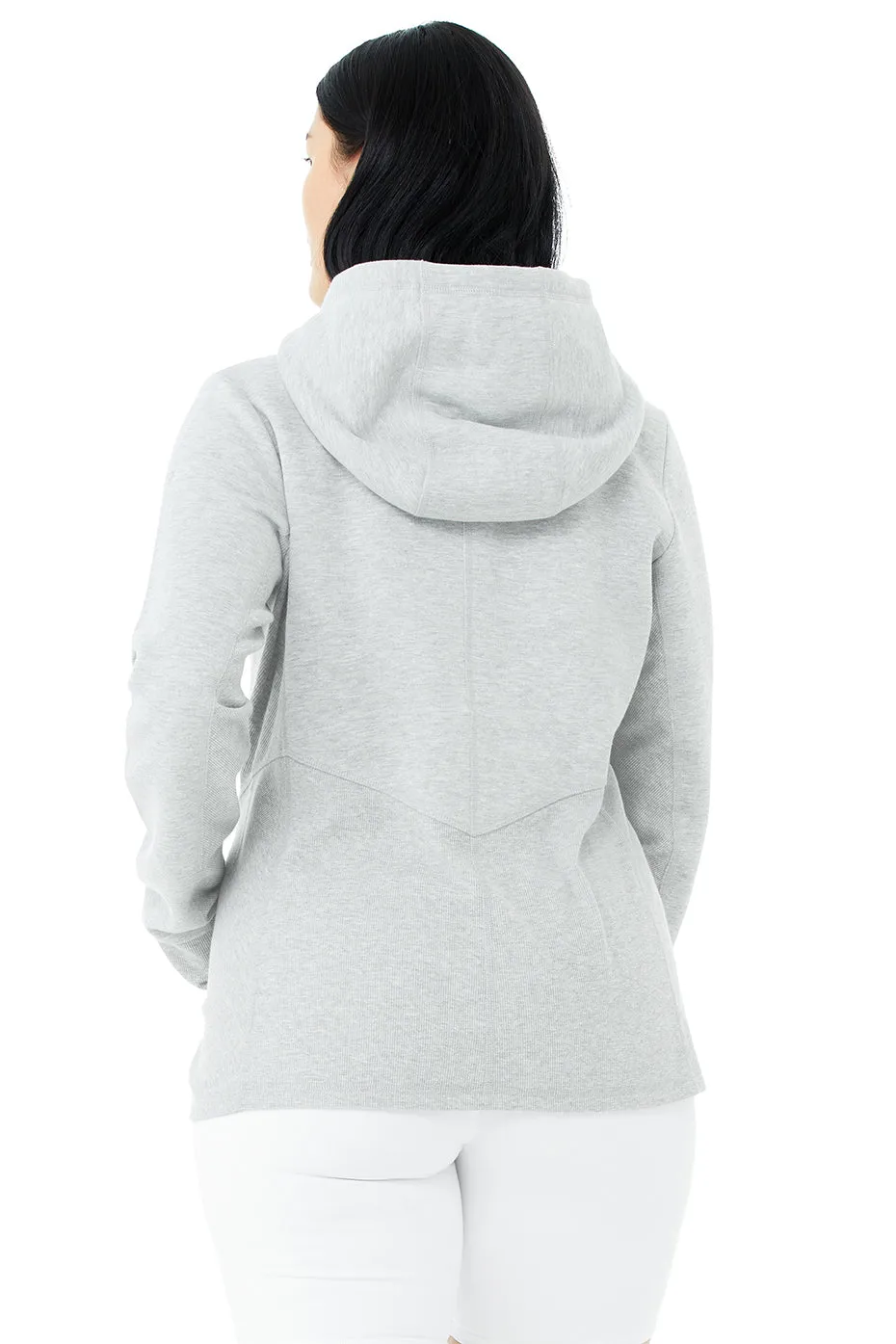 Foundation Zip Hoodie - Athletic Heather Grey