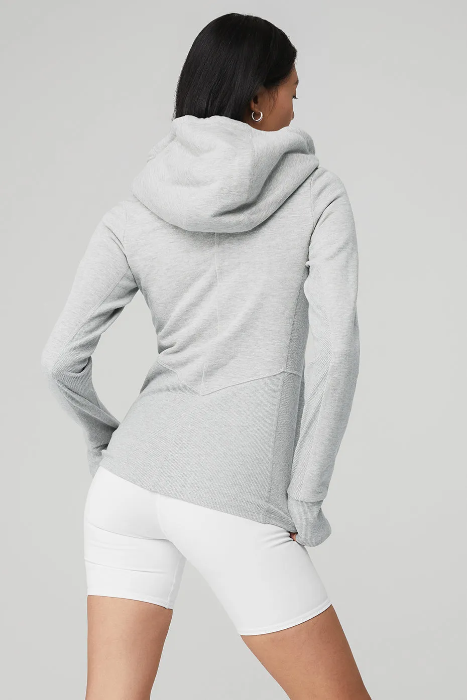 Foundation Zip Hoodie - Athletic Heather Grey