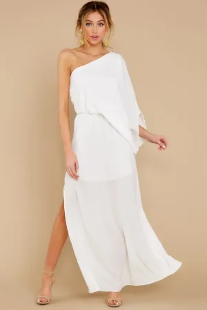 Get Obsessed White Maxi Dress