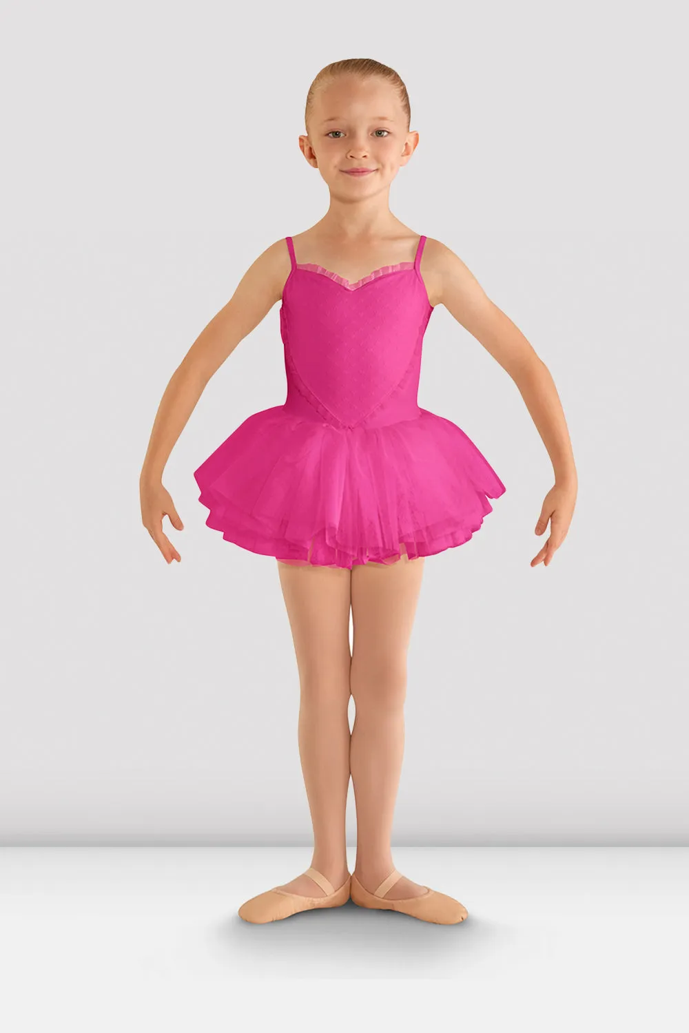 Girls Valentine Tutu Leotard