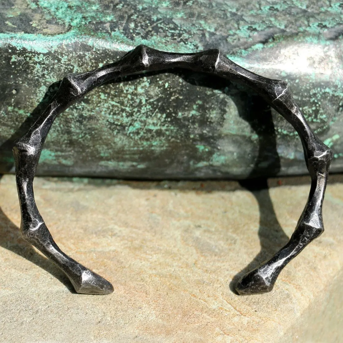 Hand Forged Bracelet - Steel