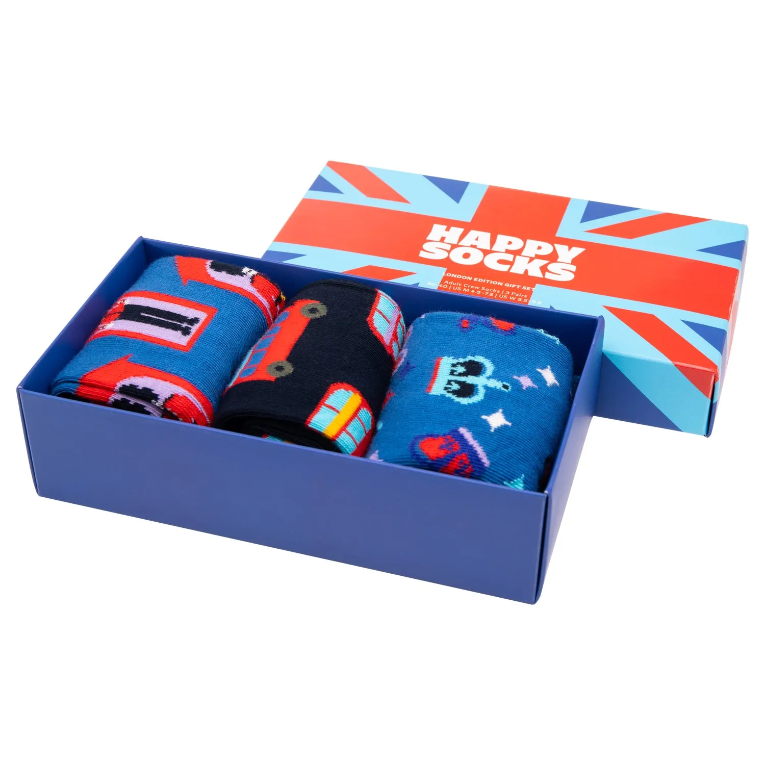 Happy Socks London Union Jack Gift Box