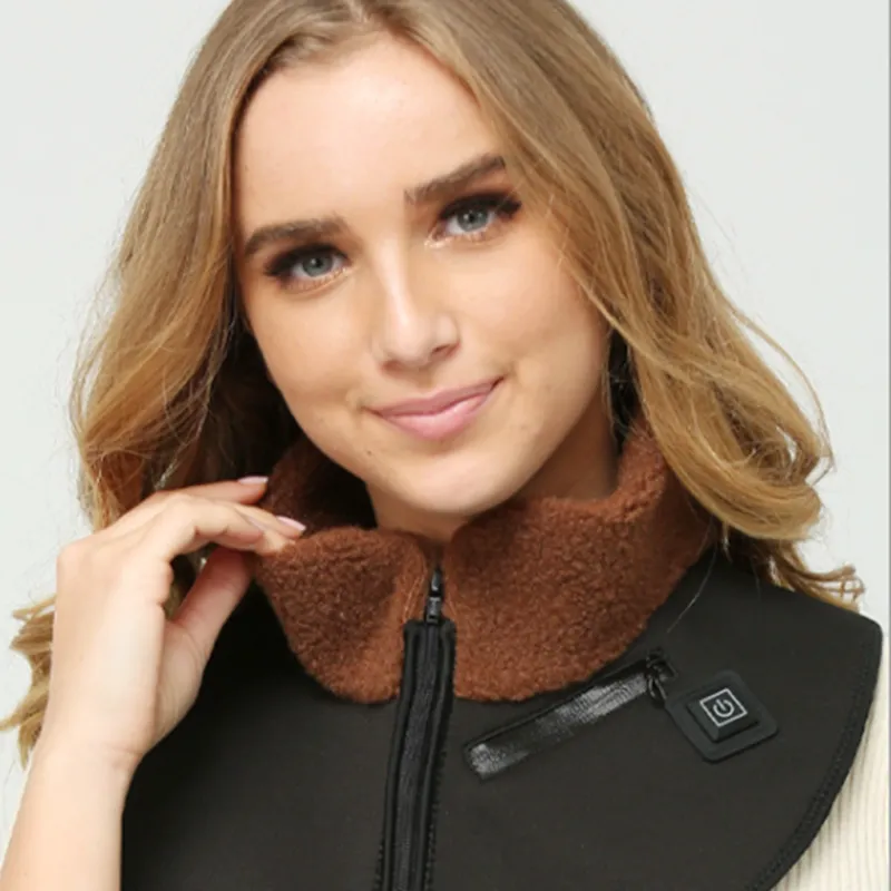 Hot Compress Neck Protector Electric Heating Scarf Warmth Shoulder Pad