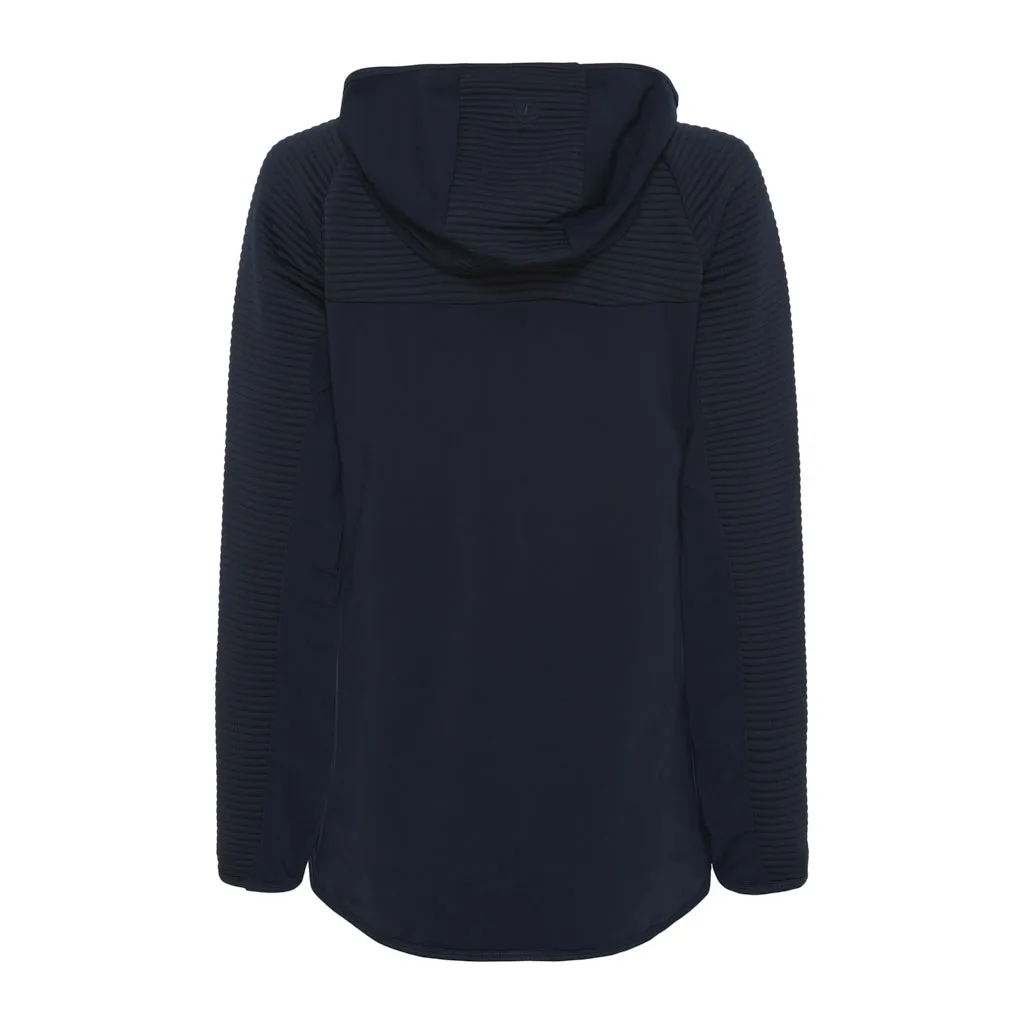 Ina Hood Fleece - Dark Navy