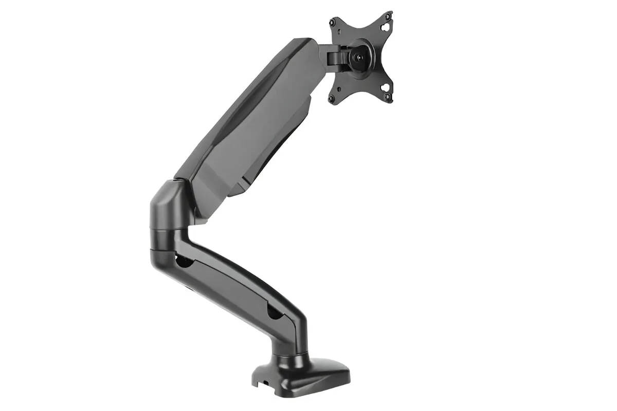 Interactive Single Monitor Arm Black - Pear Shaped