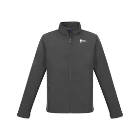 J740M SAH Biz Collection Mens Apex Lightweight Softshell Jacket Grey