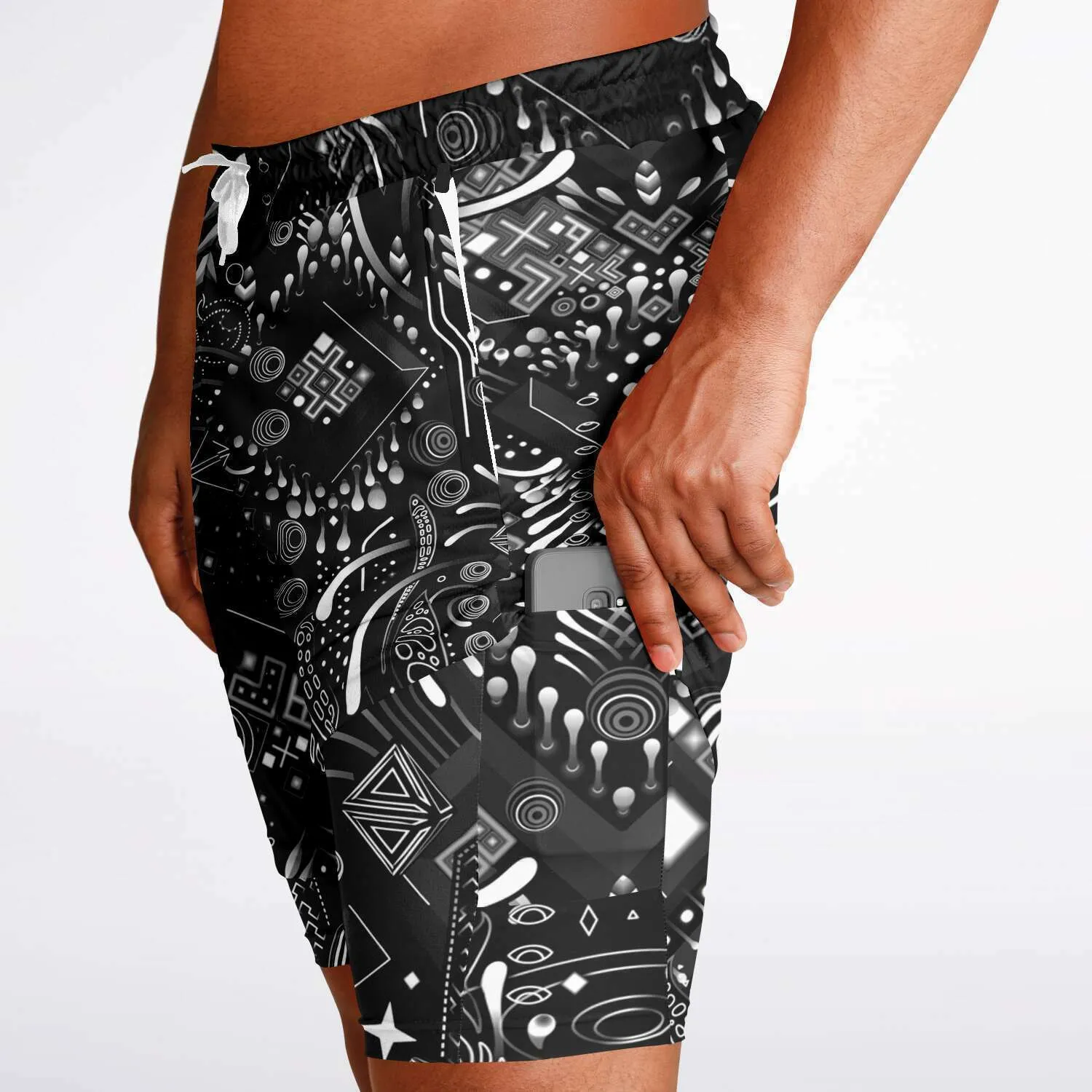 Jungle SHromatic Men's 2-in-1 Shorts - TAS