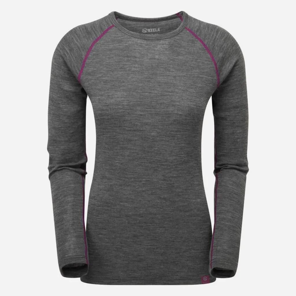 Keela Womens Merino L/S Round Neck Top